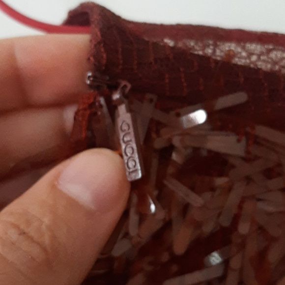 Euc IT42 Authentic Gucci 2010 Embellished Frida Giannini Dress Party/ Evening - Picture 8 of 15